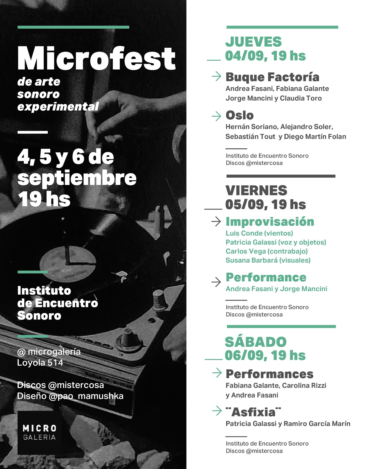 @microgaleria
@institutodeencuentrosonoro